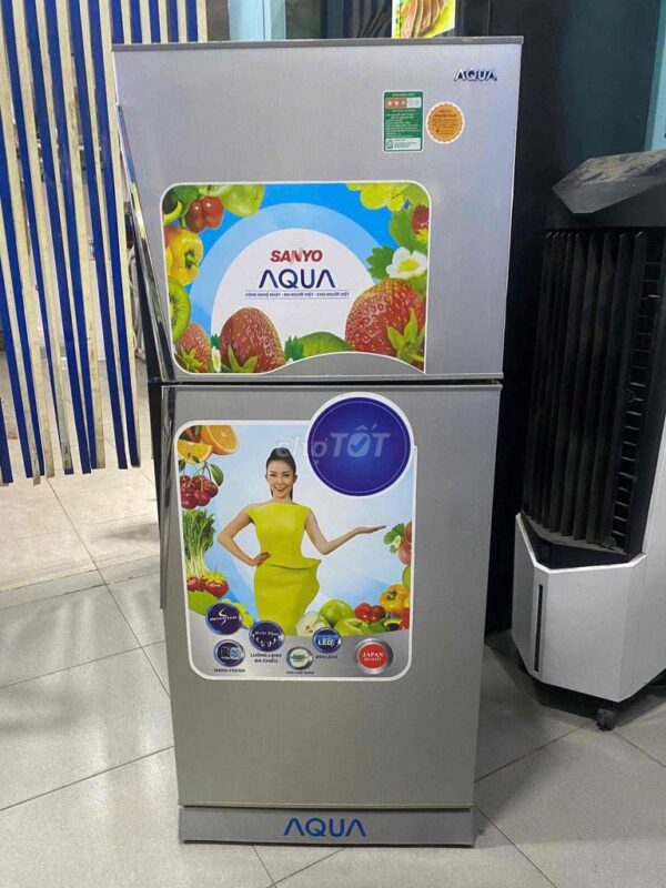 Tủ lạnh Aqua 185L zin đẹp lạnh tốt nhẹ điện