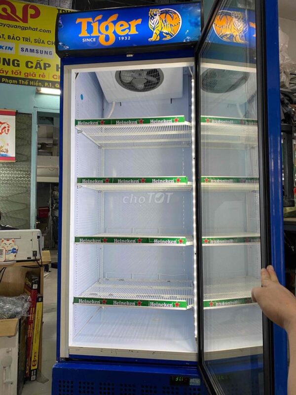Tủ mát Pepsi 700L zin êm đẹp mới 85% bền bỉ