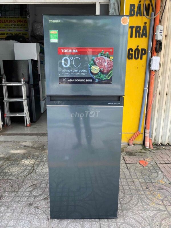 Tủ lạnh Toshiba 233L Inverter mới 90%zin tiết kiệm