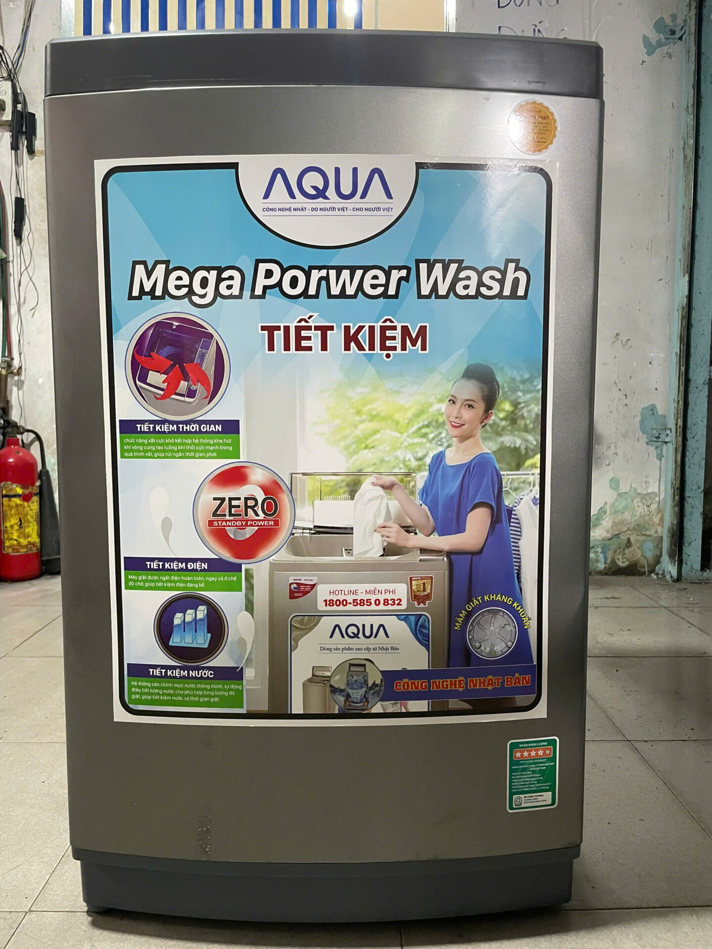 Máy giặt Aqua 8 ký
