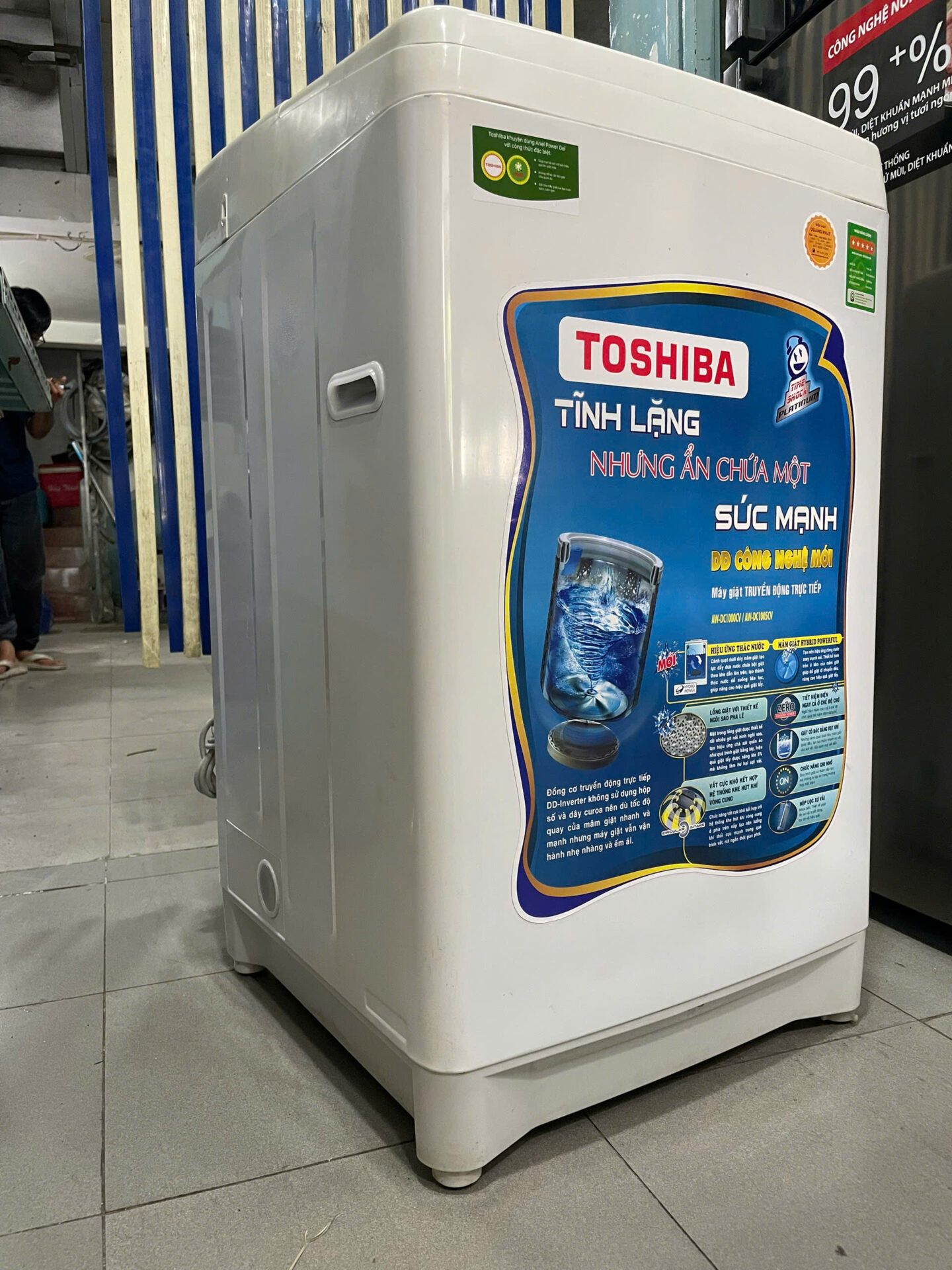 Máy giặt Tosshiba 8.2kg - Hình ảnh 3