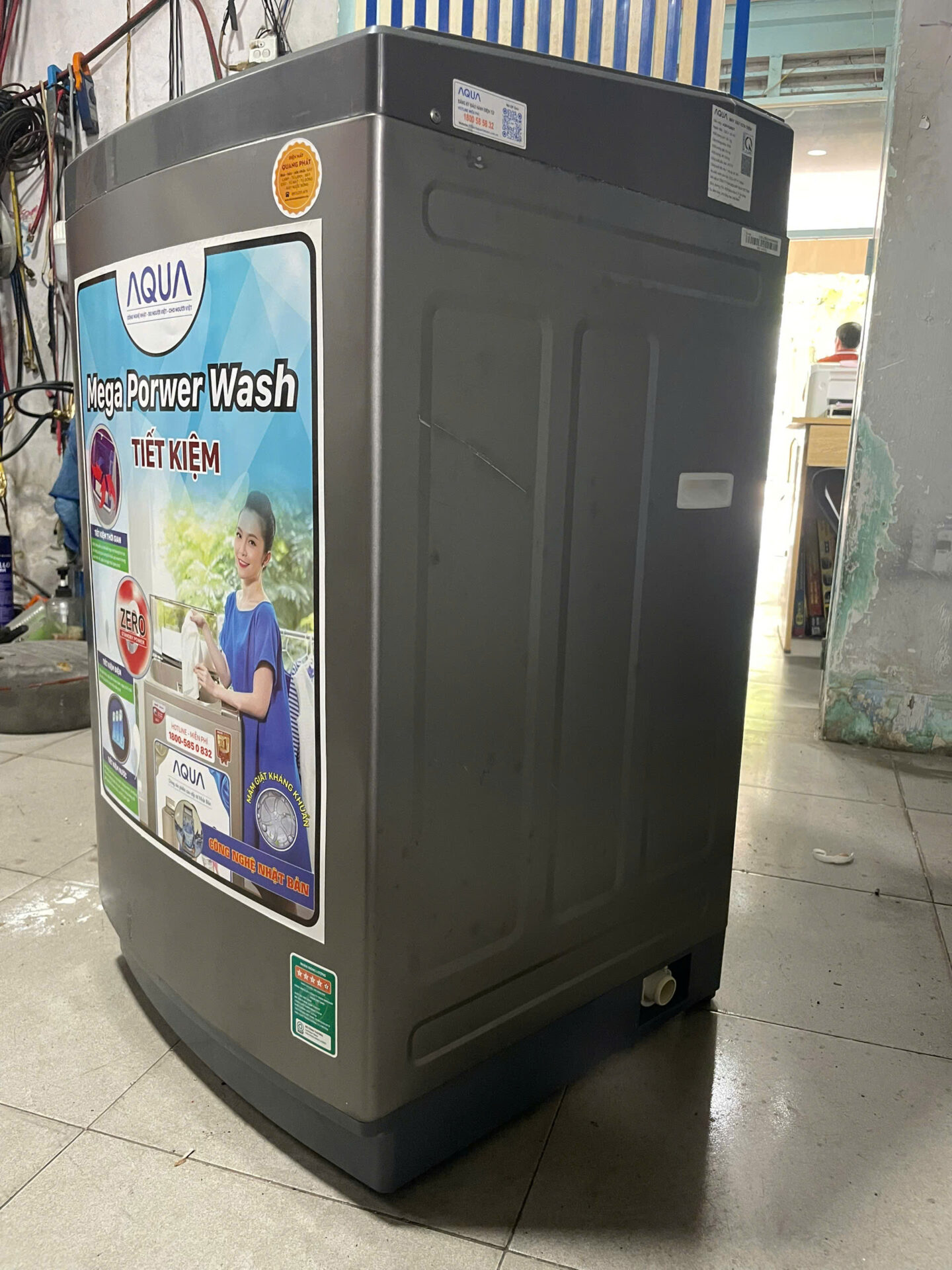 Máy giặt Aqua 8 ký - Hình ảnh 4