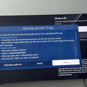 Smart Tivi Samsung 4K 65 inch UA65AU7700