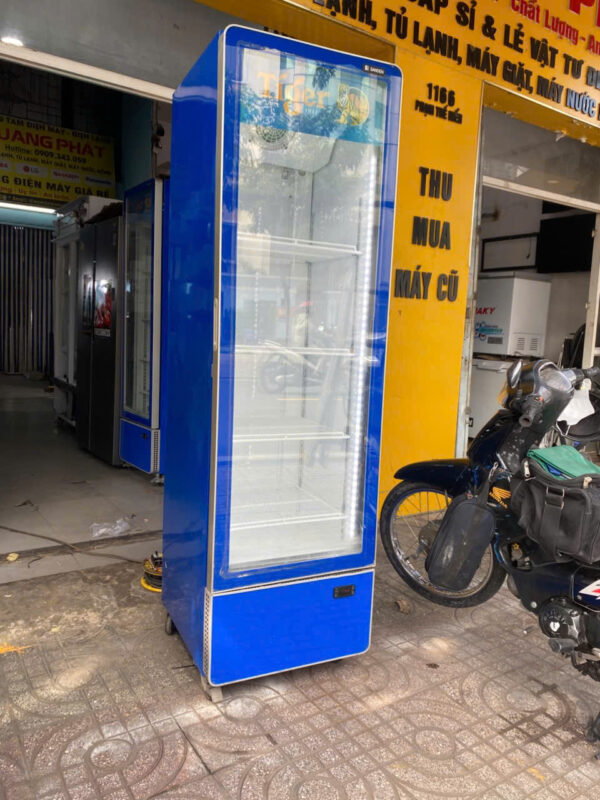 Tủ mát Sanden 400L zin làm lạnh tốt bềnbỉ nhẹ điện