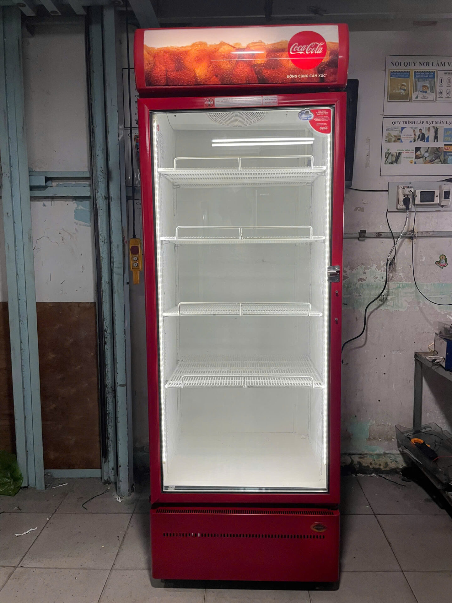 tủ mát Coca 700 lít SRCL700ECO