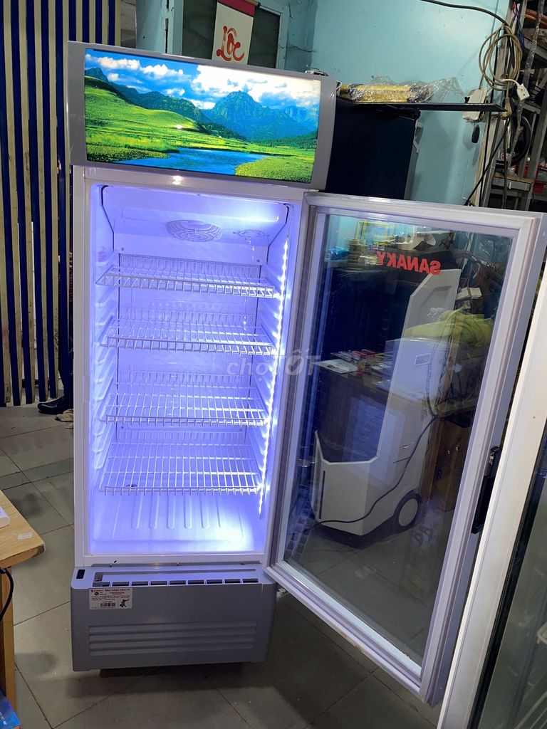 Tủ mát Sanaky 170 lít VH-218KL mới 95% date 2024 - Hình ảnh 3