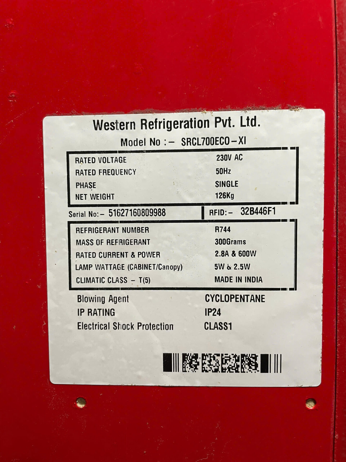 tủ mát Coca 700 lít SRCL700ECO - Hình ảnh 6