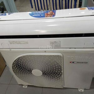 Máy lạnh Toshiba 1.5hp Inverter mới nhẹ điện - mới 90% - bảo hành 12 tháng - bao công lắp đặt