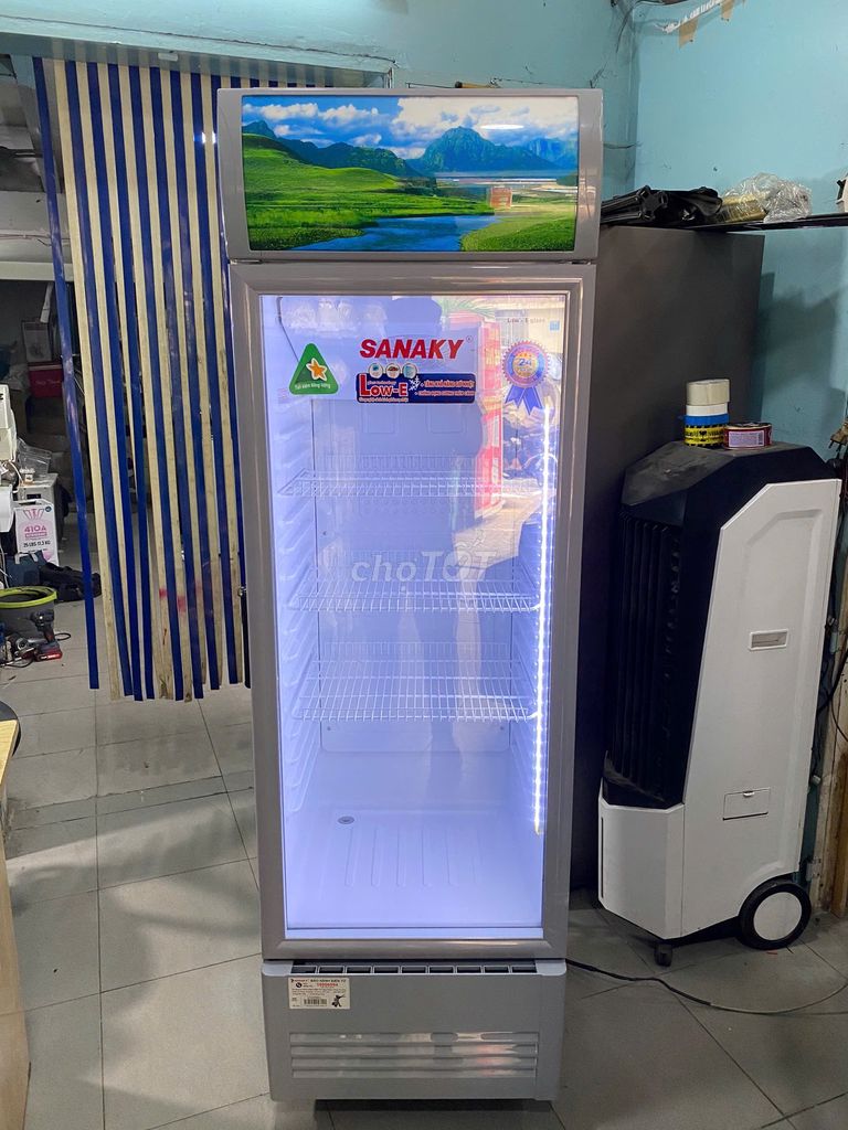Tủ mát Sanaky 200L VH258KL mới 95% free ship