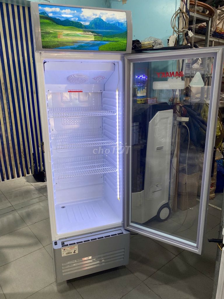 Tủ mát Sanaky 200L VH258KL mới 95% free ship - Hình ảnh 3