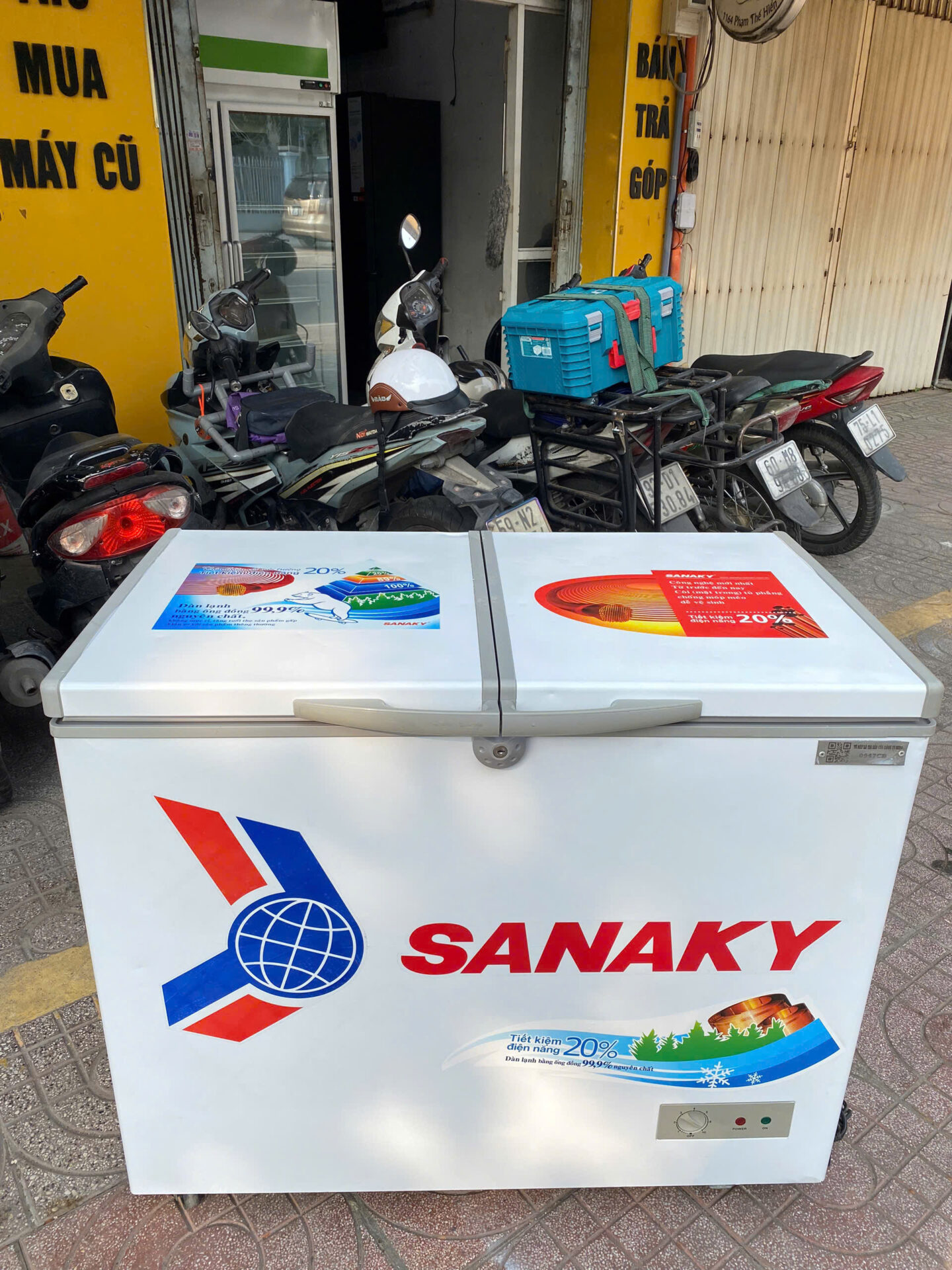 Tủ Đông Sanaky 208L VH-2599A1 zin mới 90% - FREE SHIP