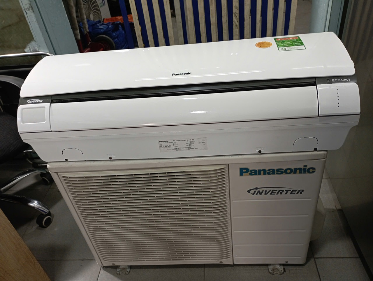 Máy lạnh Panasonic 1.5Hp Inverter CU/CS-TS12PKH-8 tiết kiệm điện - Bao công lắp đặt