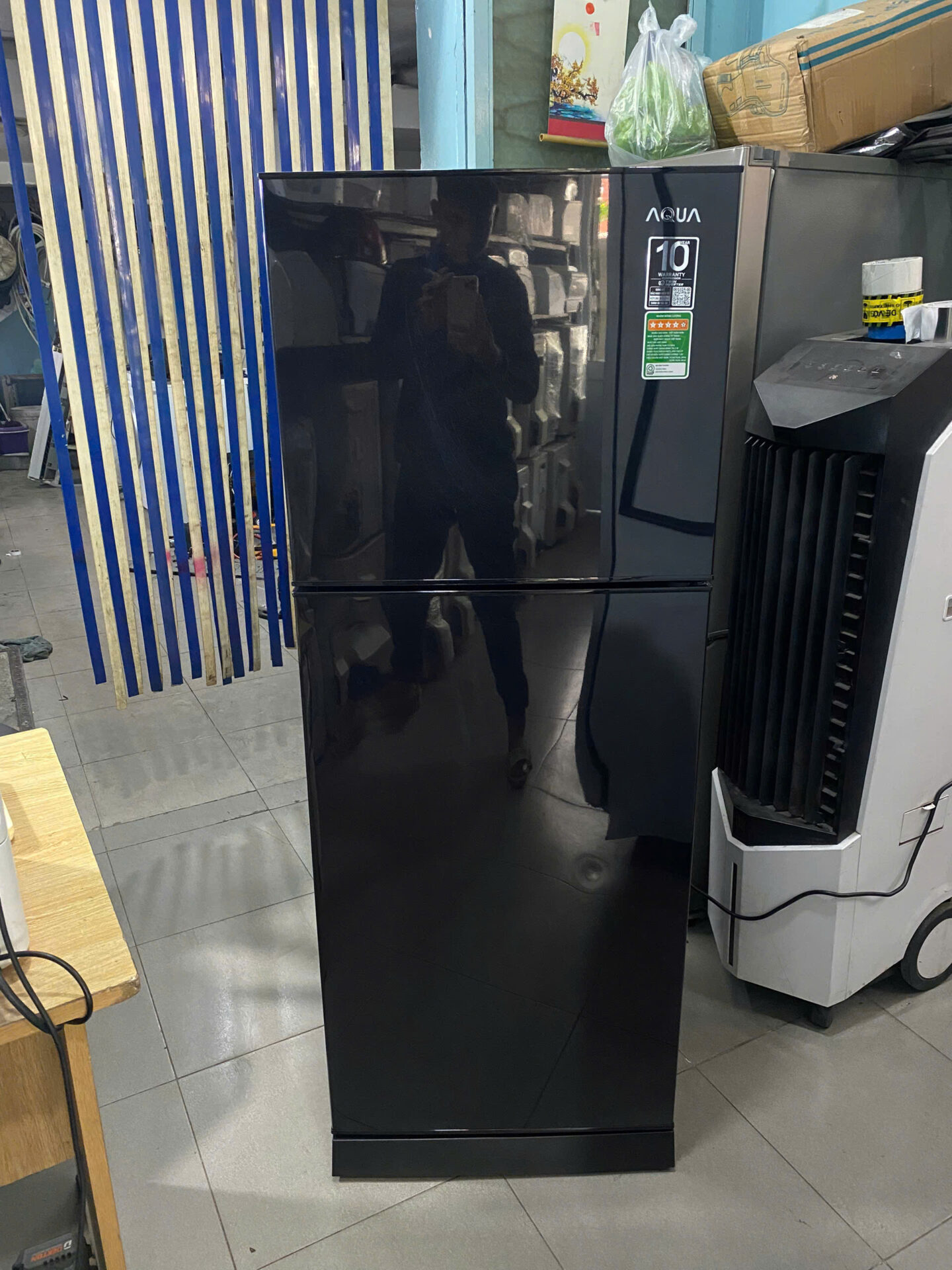 Tủ lạnh Aqua Inverter 186 lít AQR-T219FA Freeship Bảo hành 12 tháng