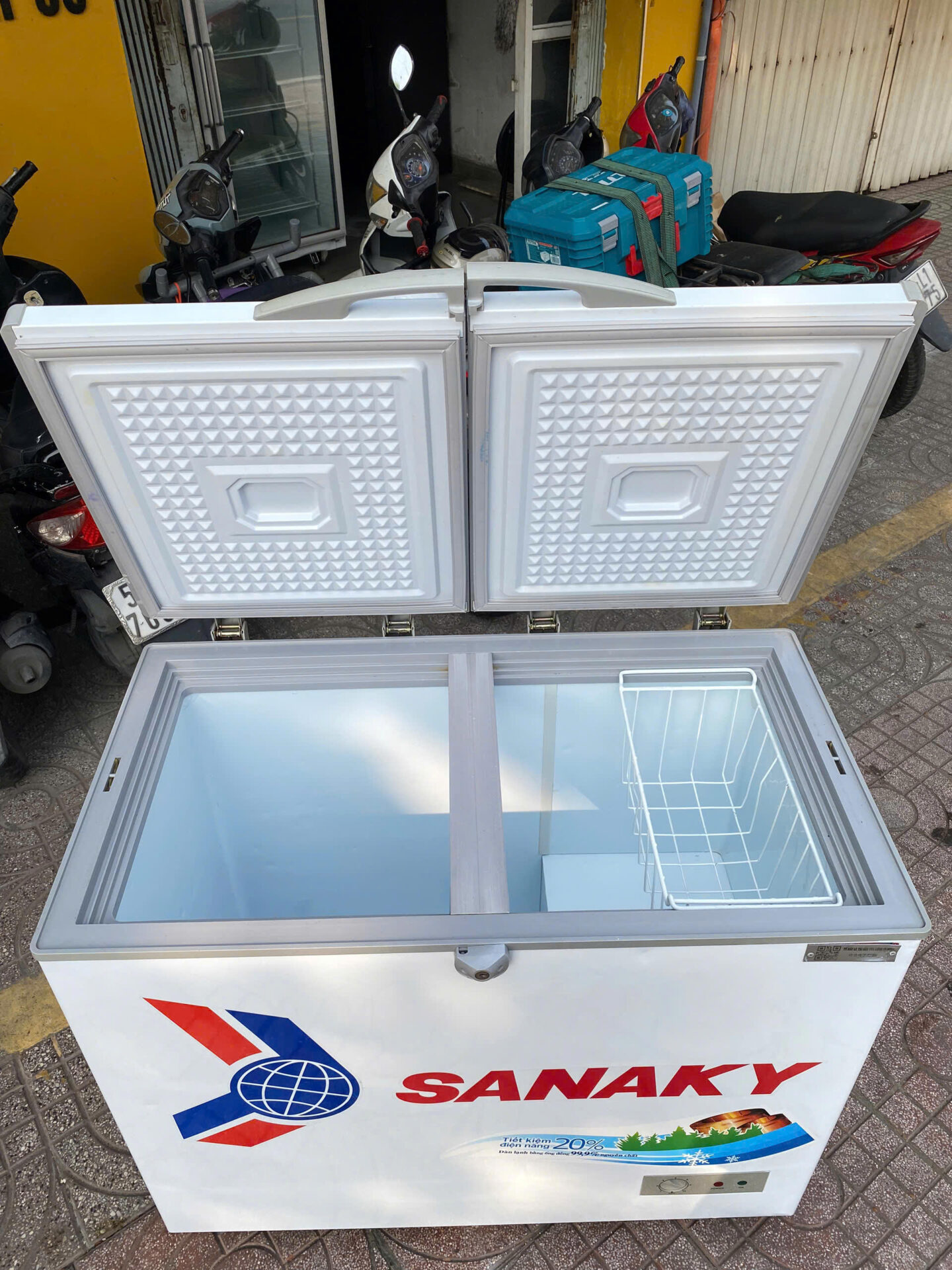 Tủ Đông Sanaky 208L VH-2599A1 zin mới 90% - FREE SHIP - Hình ảnh 3
