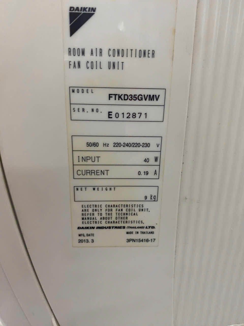 Máy lạnh Daikin 1.5Hp Inverter FTKD35GVMV tiết kiệm điện - Bao Công lắp đặt - Hình ảnh 3