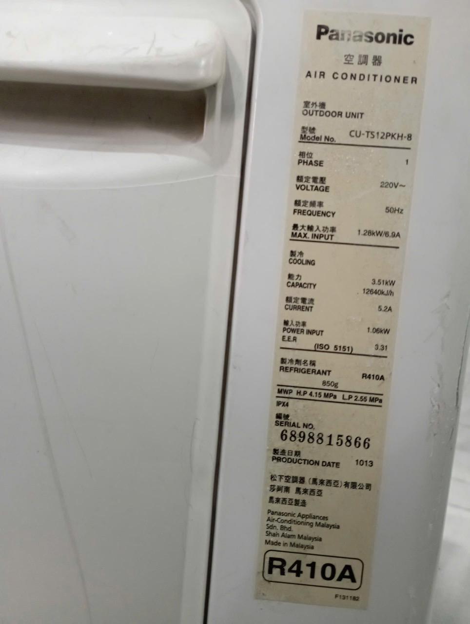 Máy lạnh Panasonic 1.5Hp Inverter CU/CS-TS12PKH-8 tiết kiệm điện - Bao công lắp đặt - Hình ảnh 8