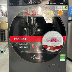 Máy giặt sấy Toshiba Inverter giặt 10.5kg nhẹ điện - miễn phí vận chuyển lắp đặt
