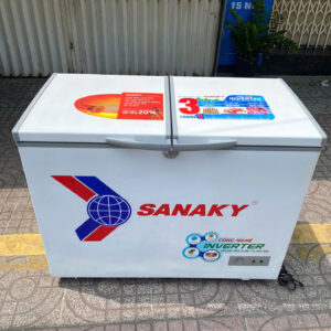 Tủ đông Sanaky Inverter 220 lít VH-2899W3 nhẹ điện