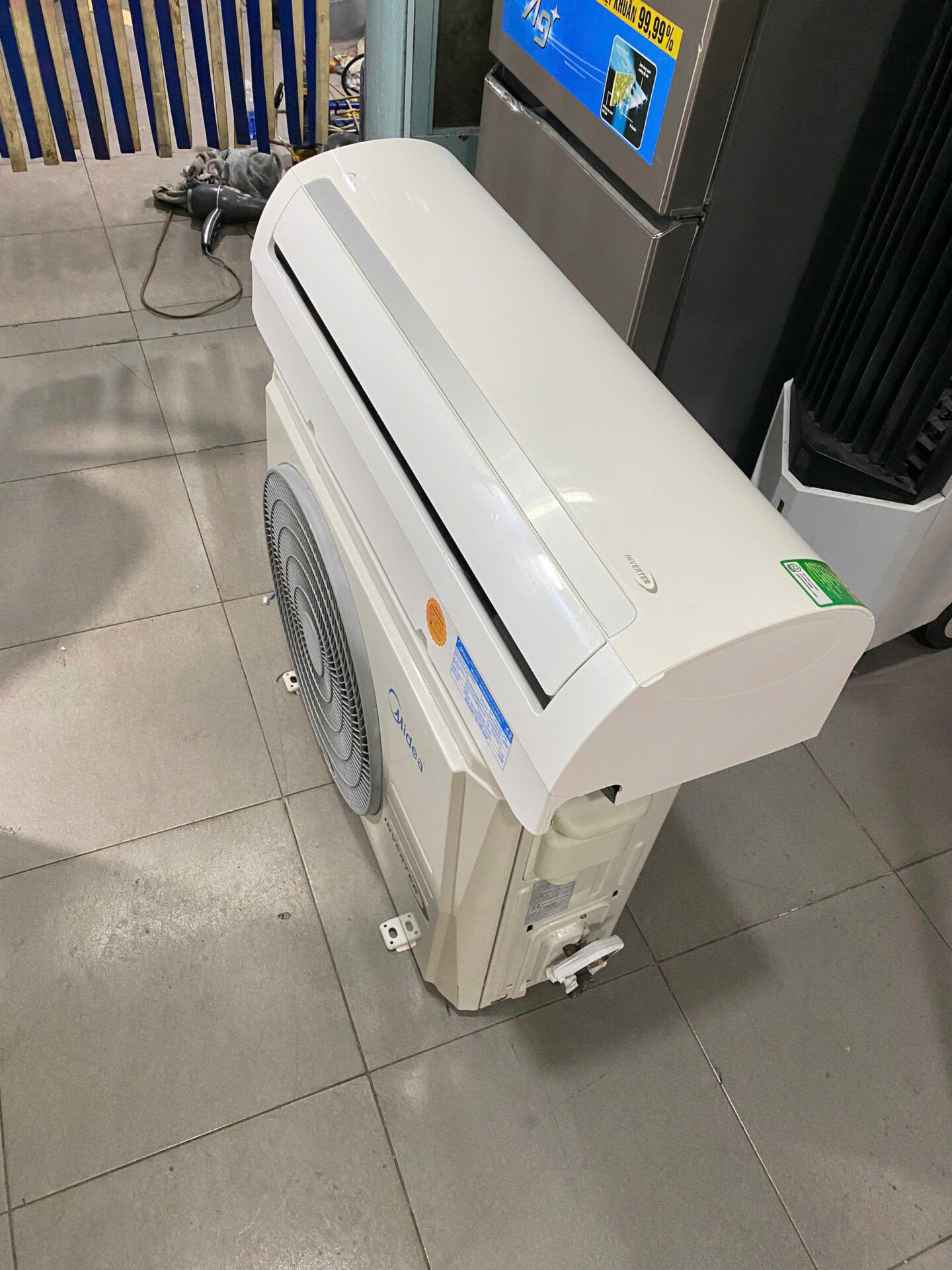 Máy lạnh Midea Inverter 1.5HP MSMAIII-13CRDN1 tiết kiệm điện - Bao công lắp đặt - Hình ảnh 3