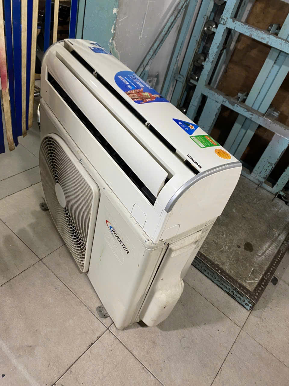 Máy lạnh Toshiba 1.5hp inverter nội địa Nhật tiết kiệm điện - bao công lắp đặt - Hình ảnh 4