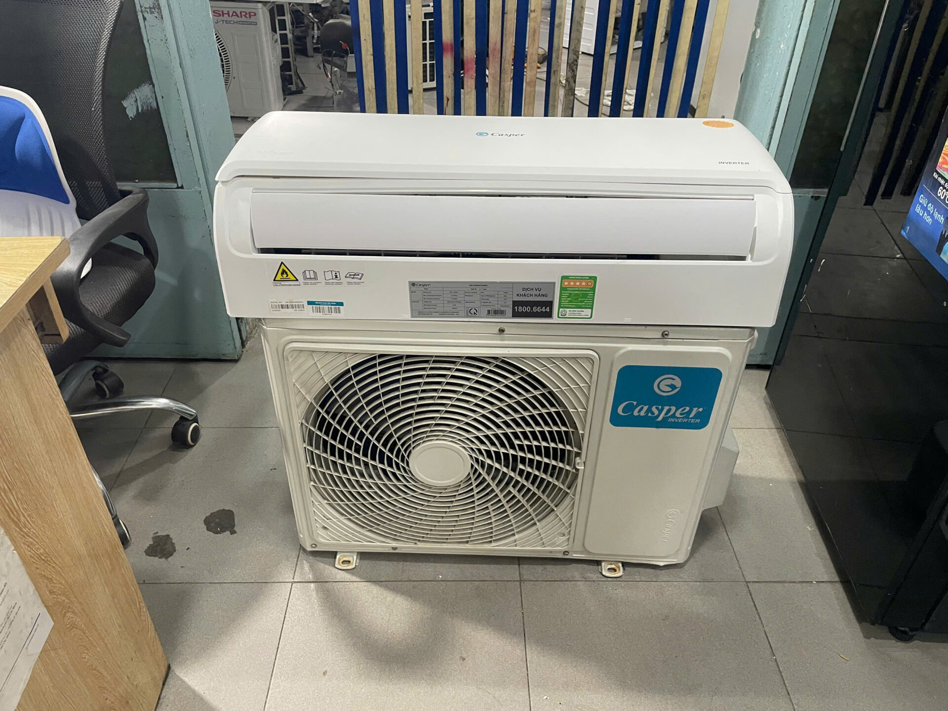 Máy lạnh Casper 1.5HP Inverter GC-12IS33 nhẹ điện