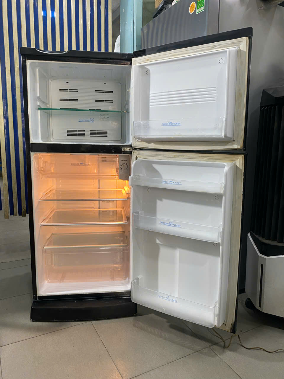 Tủ lạnh Sanyo 165L Diệt khuẩn Bền bỉ - FreeShip - Hình ảnh 3