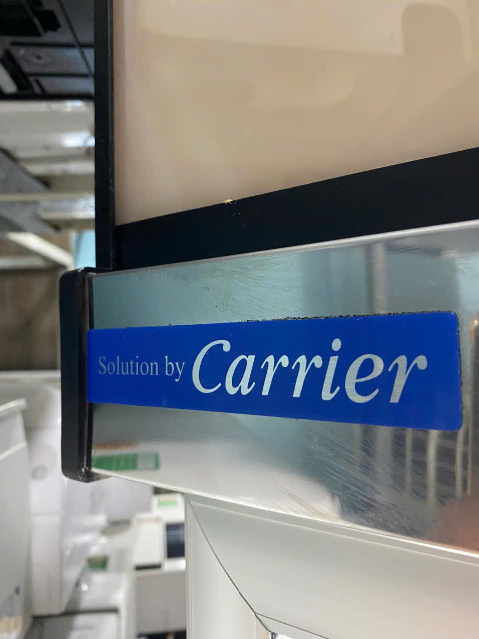 Tủ đông đứng Carrier 1065L zin mới 90% - Free Ship - Hình ảnh 4