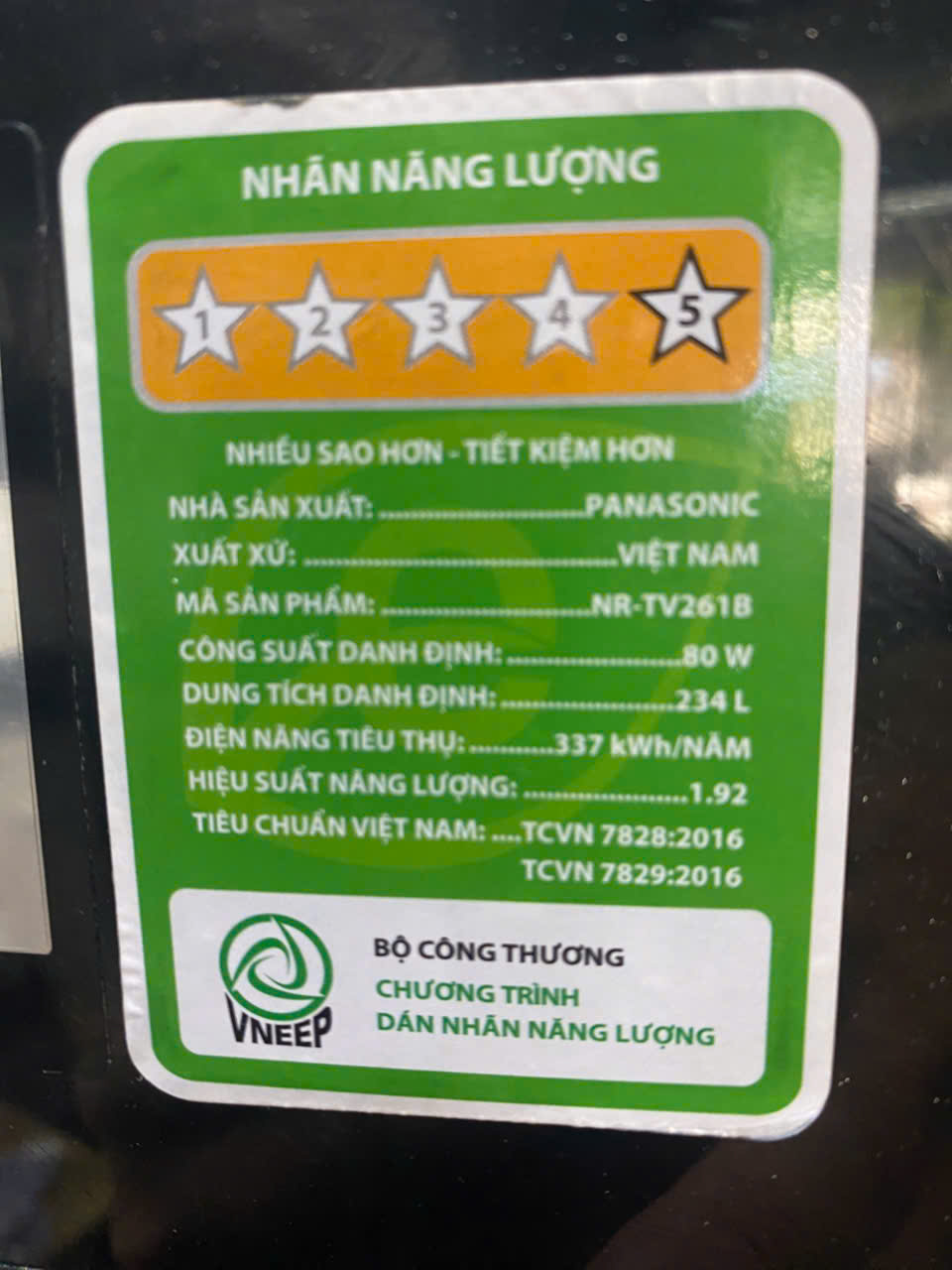 Tủ lạnh Panasonic 234L Inverter diệt khuẩn 99% - FreeShip - Hình ảnh 6