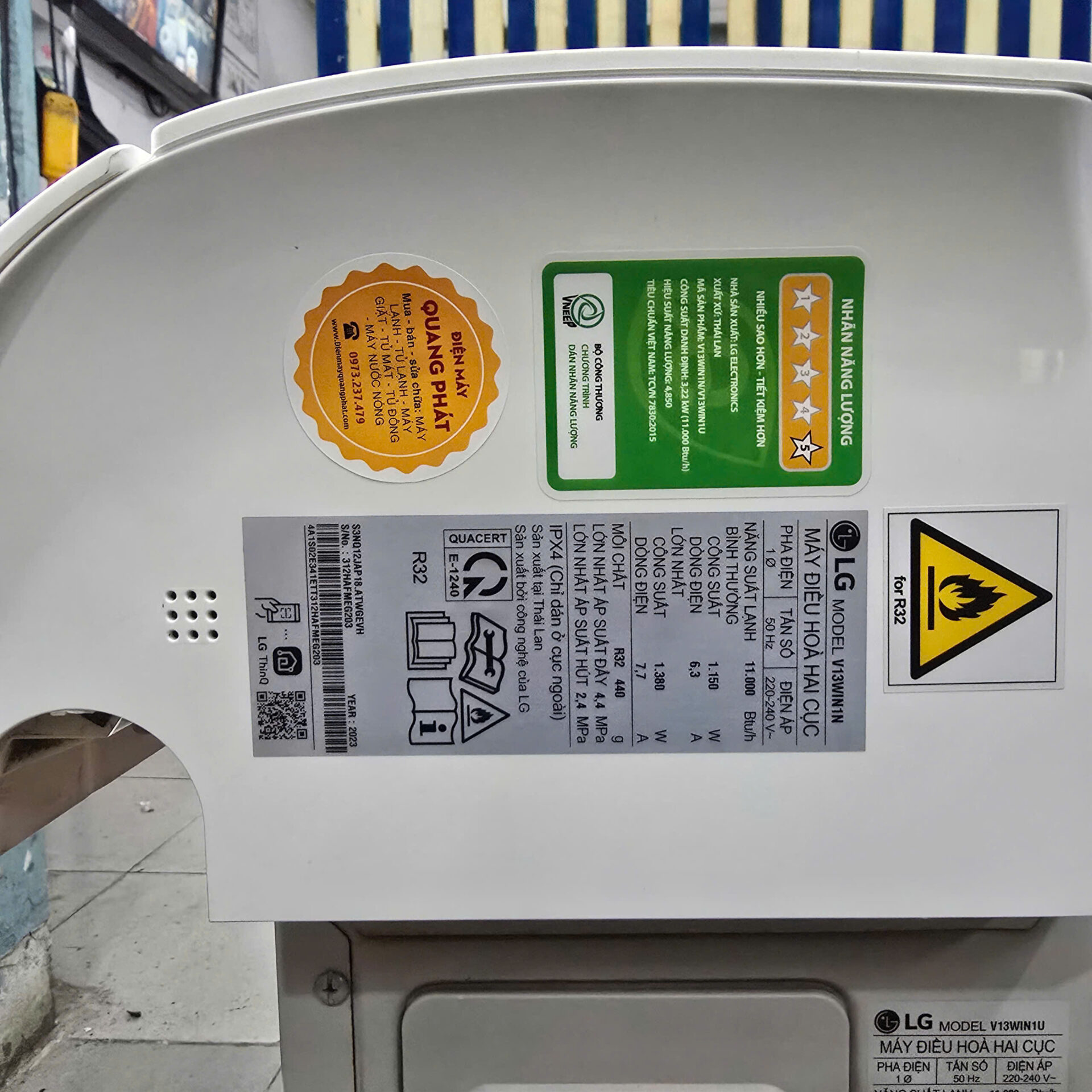 Máy lạnh LG 1.5HP Inverter tiết kiệm 70% điện Date 2023 - Hình ảnh 6