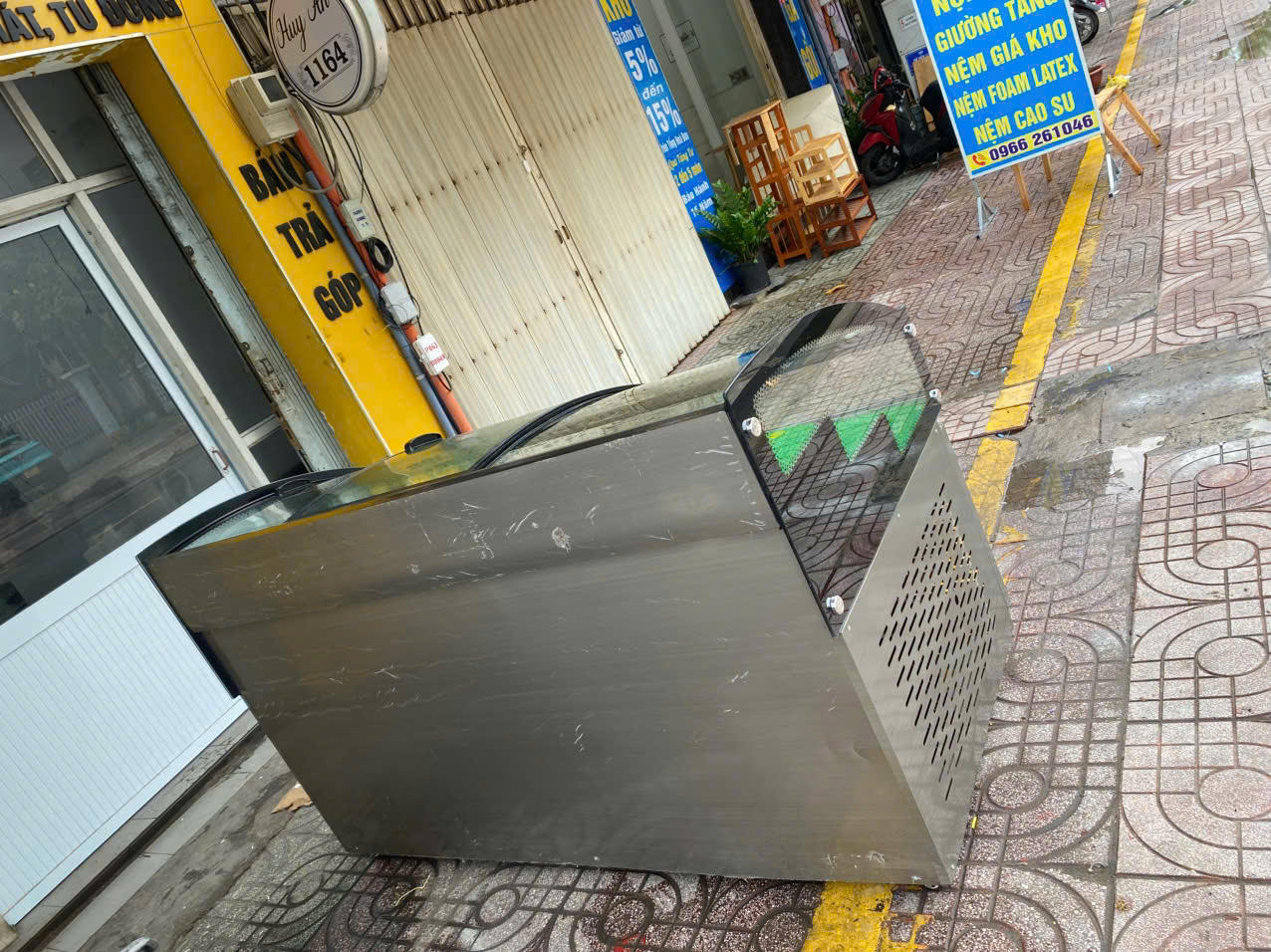 Tủ đông mát trưng bày 600L mới 90% Date T8/2025 - FreeShip - Hình ảnh 7
