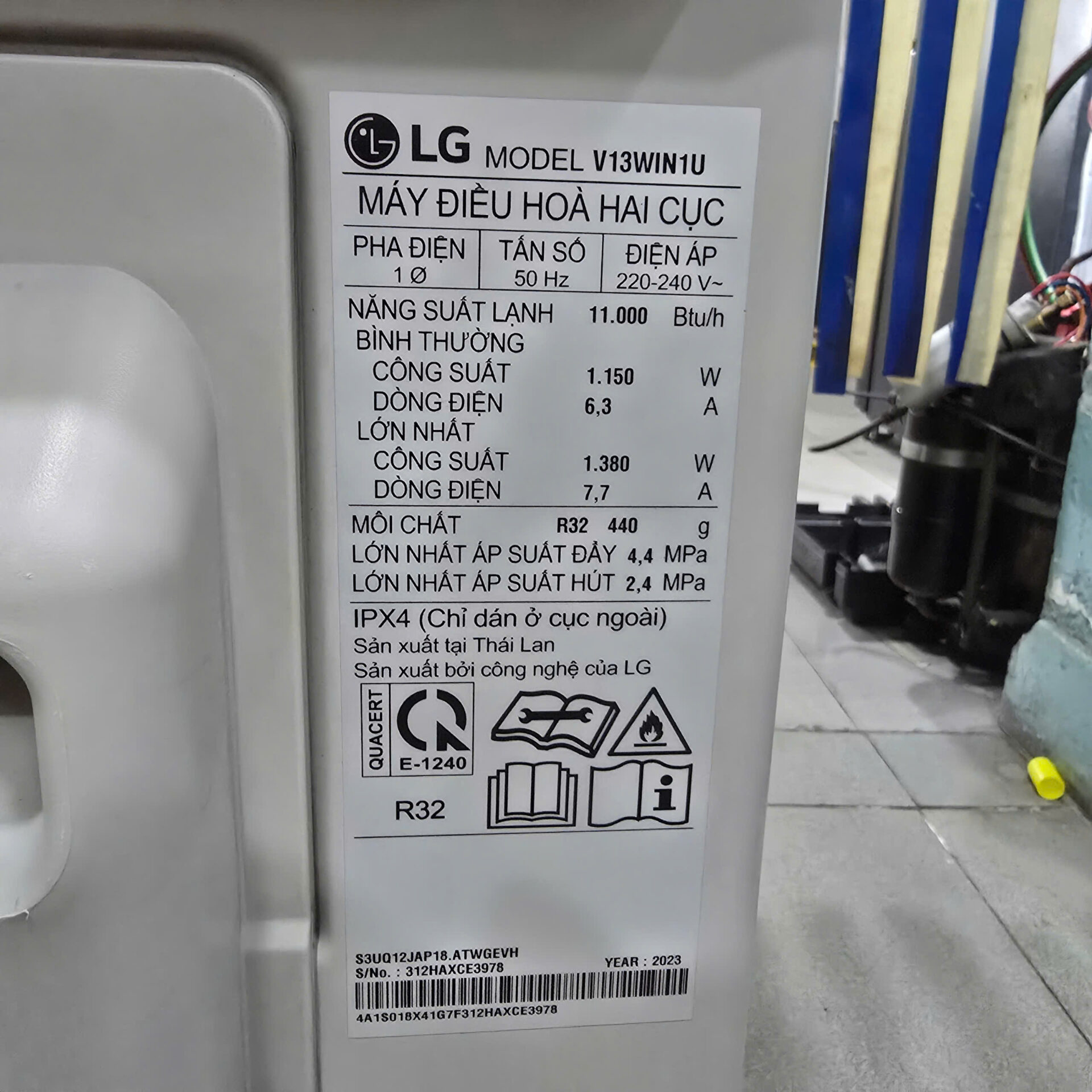 Máy lạnh LG 1.5HP Inverter tiết kiệm 70% điện Date 2023 - Hình ảnh 7