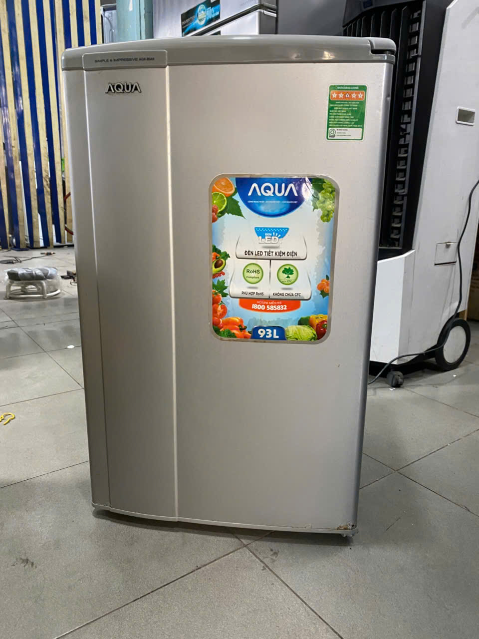 Tủ lạnh aqua 90 lít lạnh nhanh, bền bỉ - FreeShip