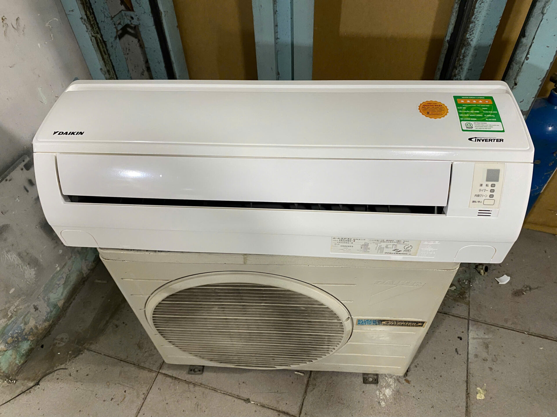 Máy lạnh Daikin 1hp inverter Nội địa Nhật bền bỉ
