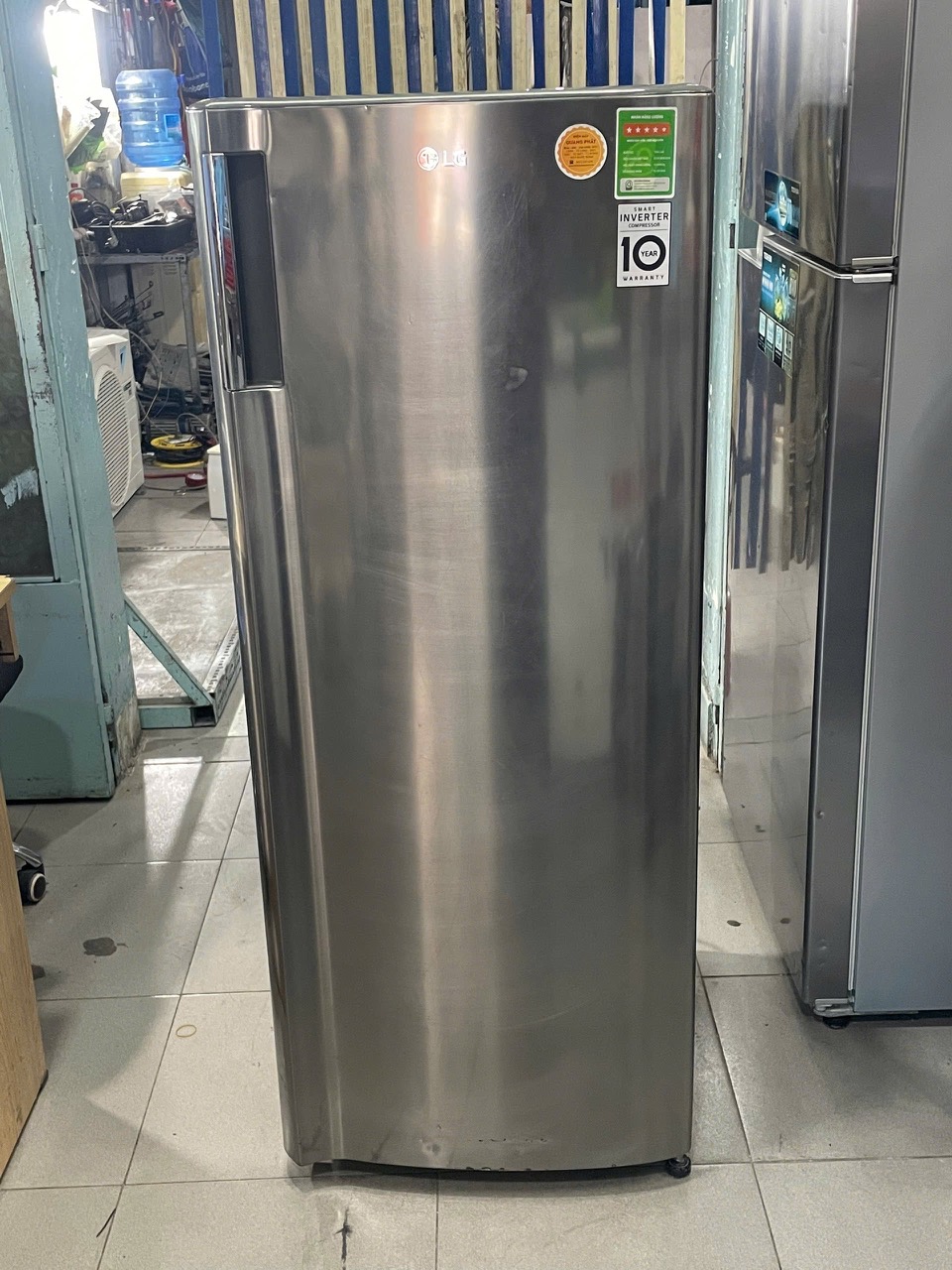 Tủ đông LG 165 lít Inverter GN-F304PS (FreeShip)