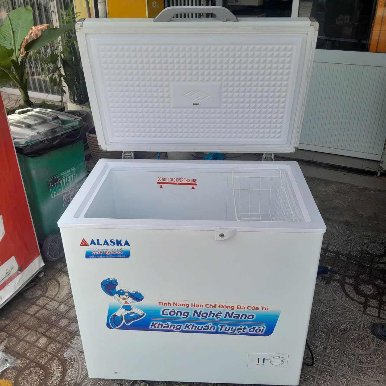 Tủ đông Alaska 205 lít BD-300 zin mới 90% nhẹ điện FreeShip - Hình ảnh 3