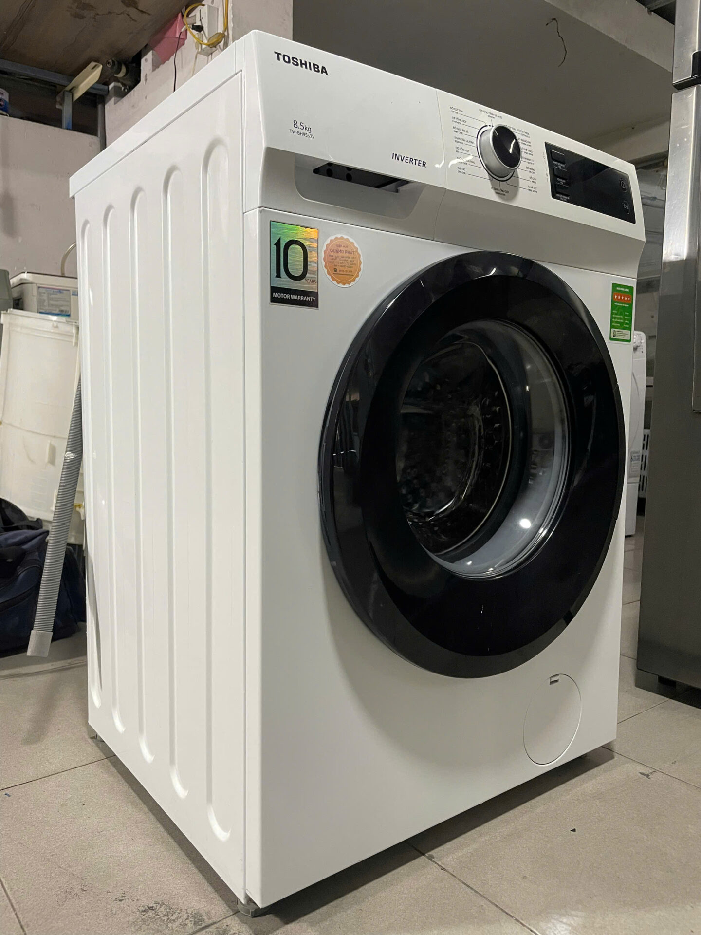 Máy giặt Toshiba 8.5Kg Inverter Date 2025 FreeShip - Hình ảnh 4