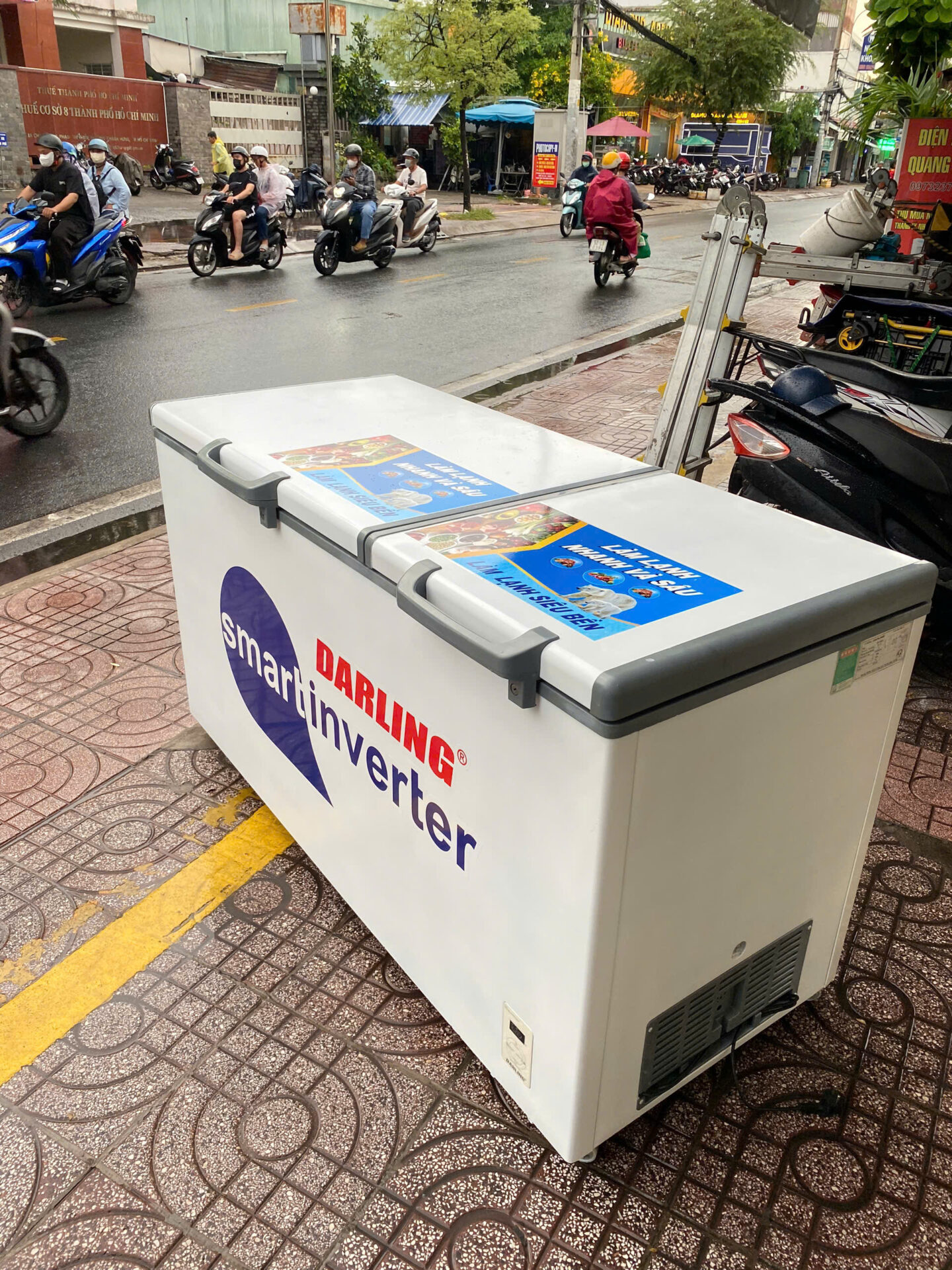 Tủ đông mát Darling 770 lít Inverter siêu nhẹ điện FreeShip - Hình ảnh 4