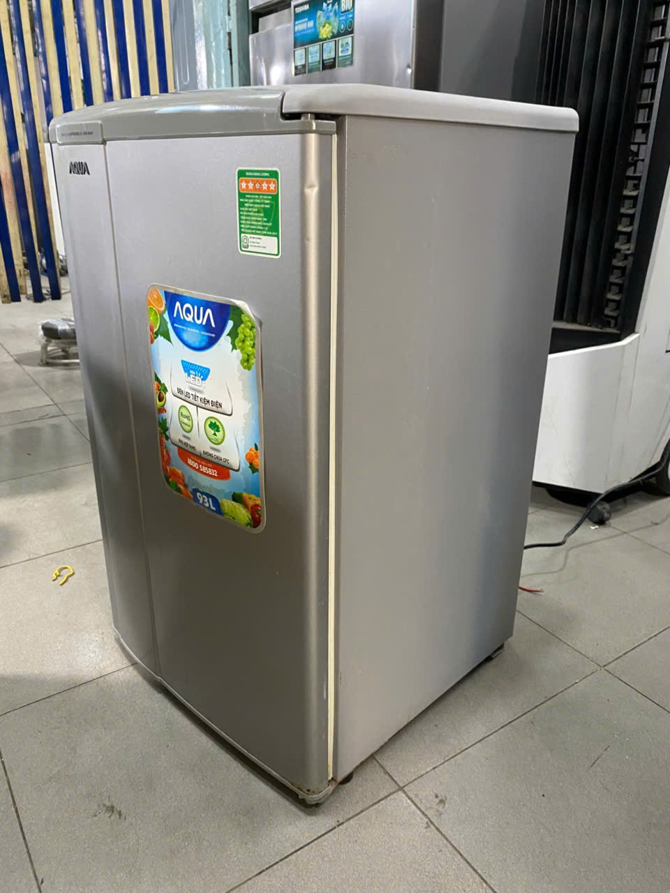 Tủ lạnh aqua 90 lít lạnh nhanh, bền bỉ - FreeShip - Hình ảnh 6