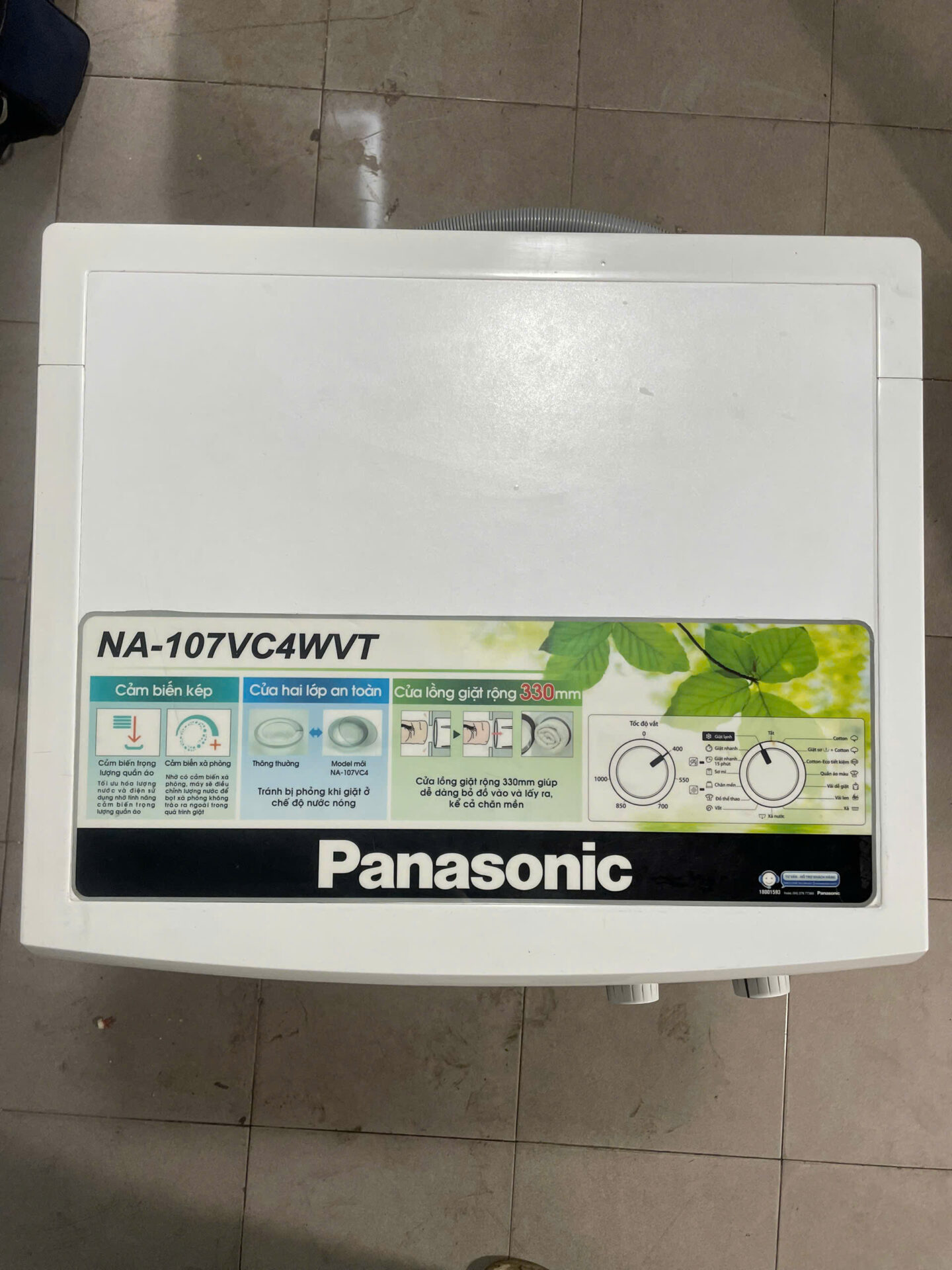 Máy giặt Panasonic 7kg bền bỉ, nhẹ điện FreeShip - Hình ảnh 6