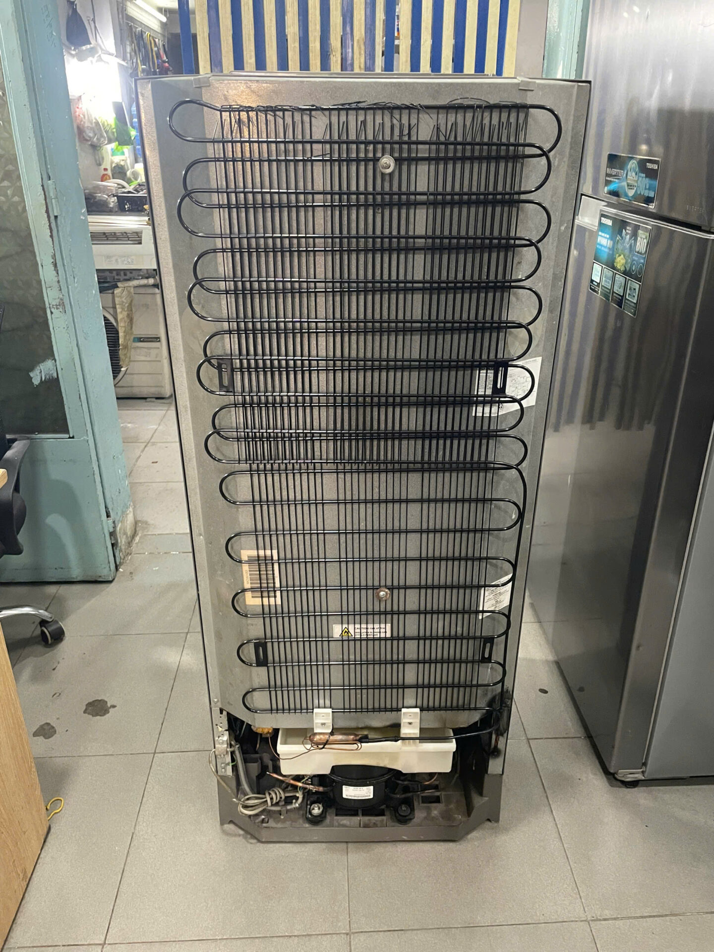 Tủ lạnh sharp 165 lít làm đá nhanh, ko đóng tuyết FreeShip - Hình ảnh 6