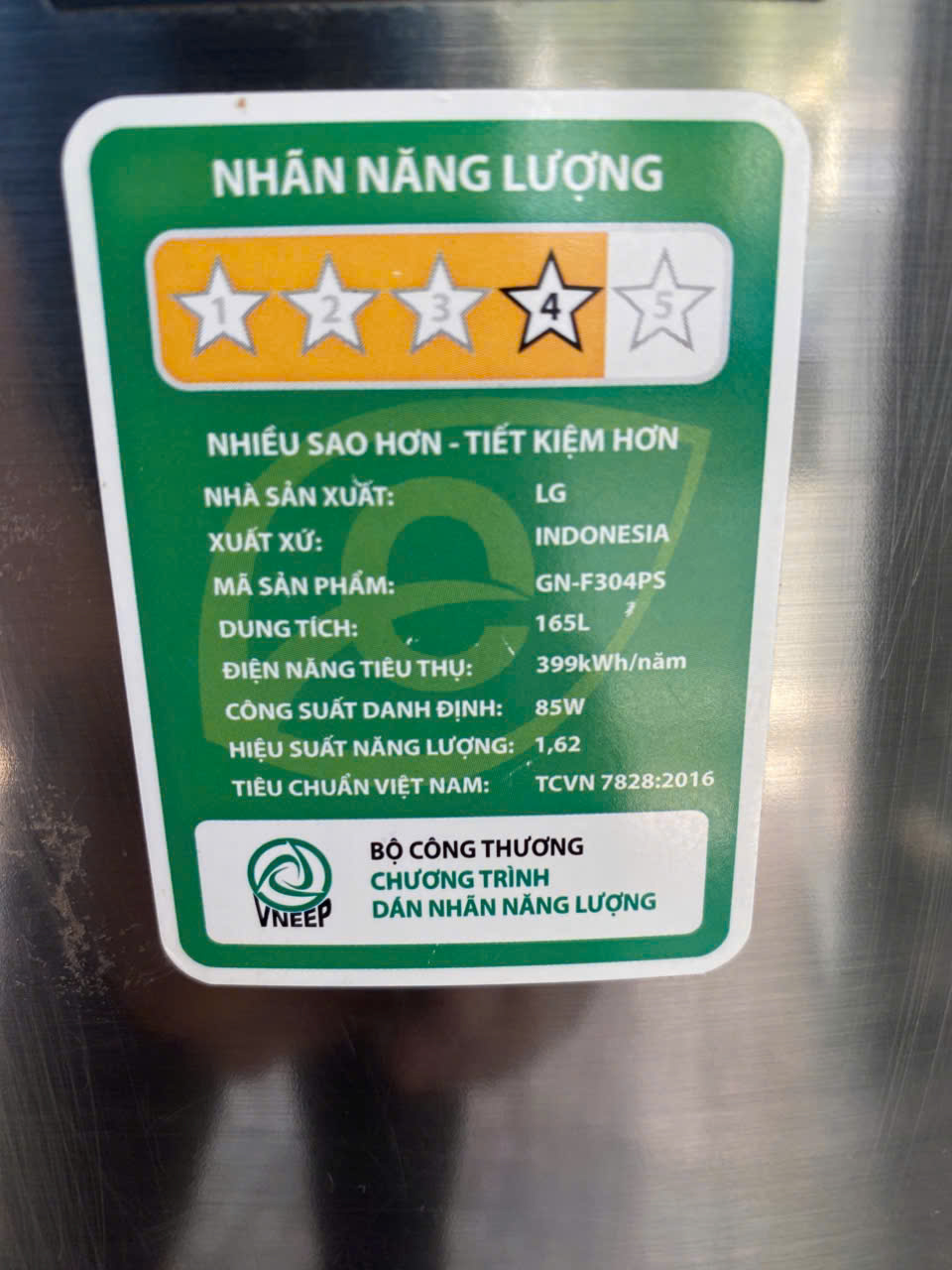 Tủ đông LG 165 lít Inverter nhẹ điện FreeShip - Hình ảnh 8