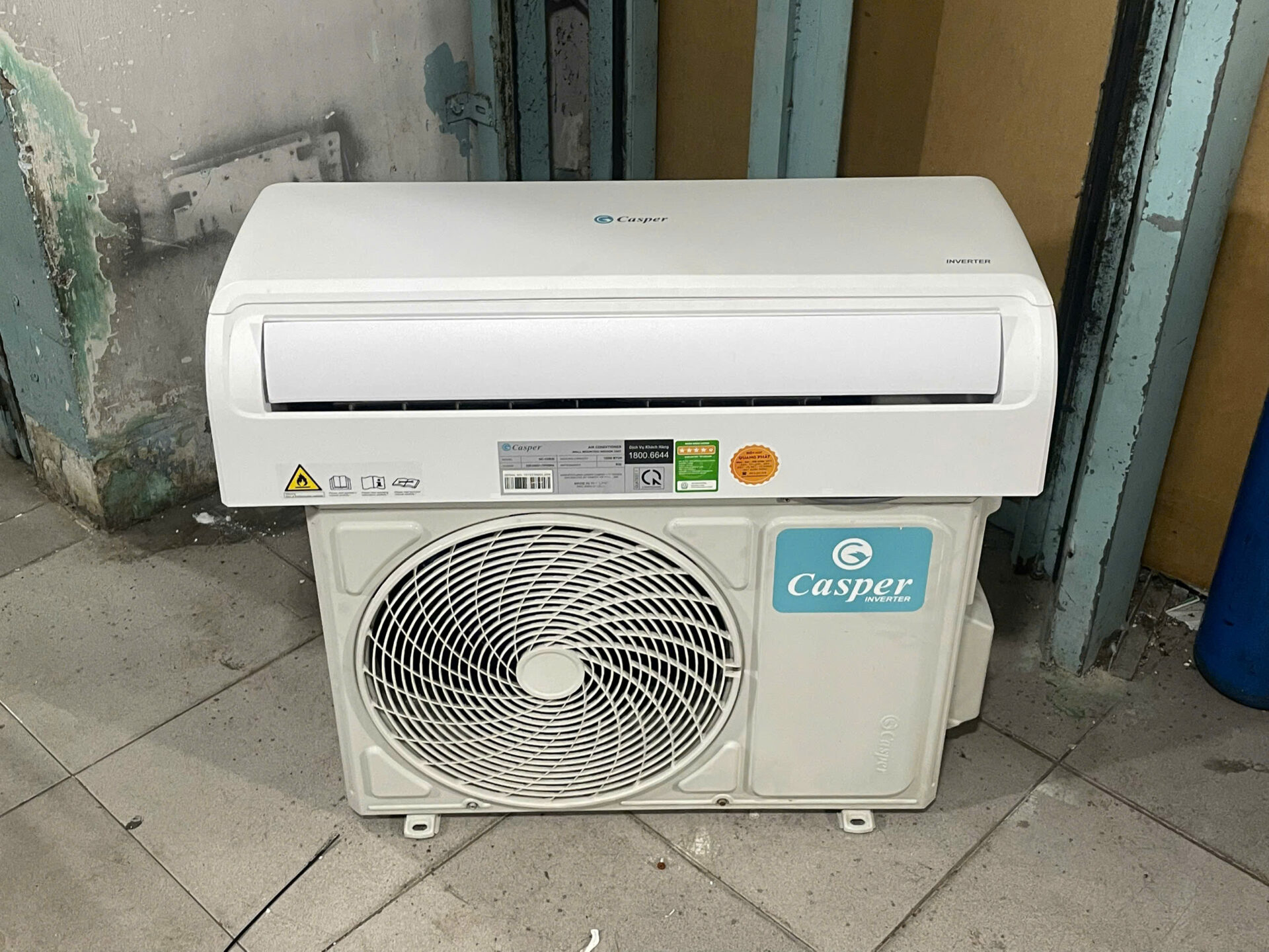 Máy lạnh Casper 1.5HP Inverter GC-12IS35 Date 2023