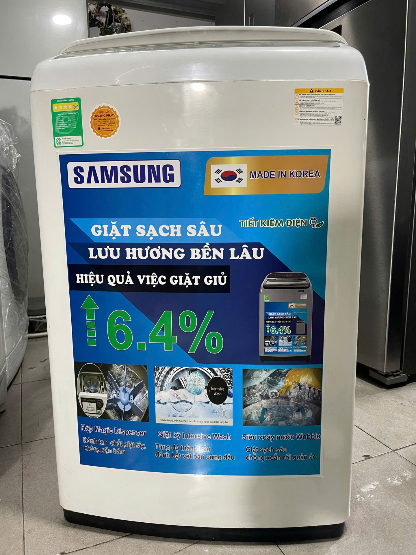 Thanh Lý Máy giặt Samsung 7.2Kg ThaiLan – Free Ship