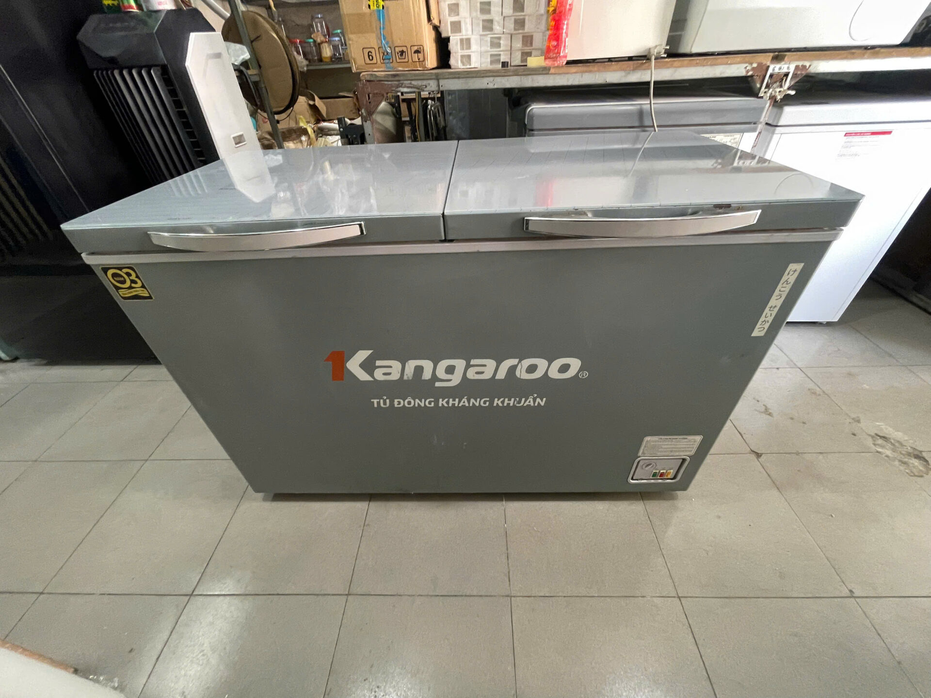 thanh lý Tủ đông mát Kangaroo 327 lít KGFZ389NK2 – FreeShip