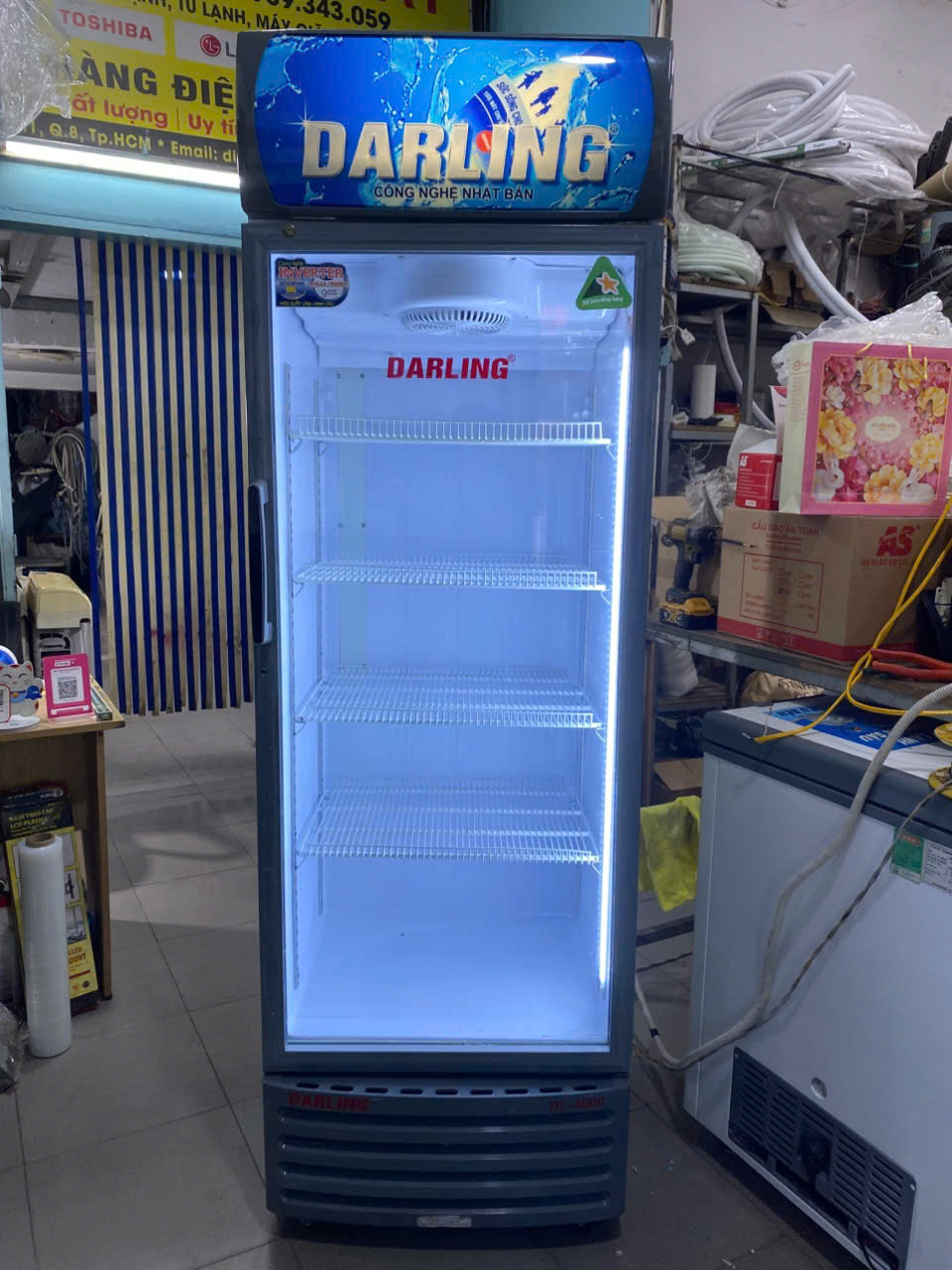 Tủ mát Darling 400L Inverter DL-4000A3 ZIN - FreeShip