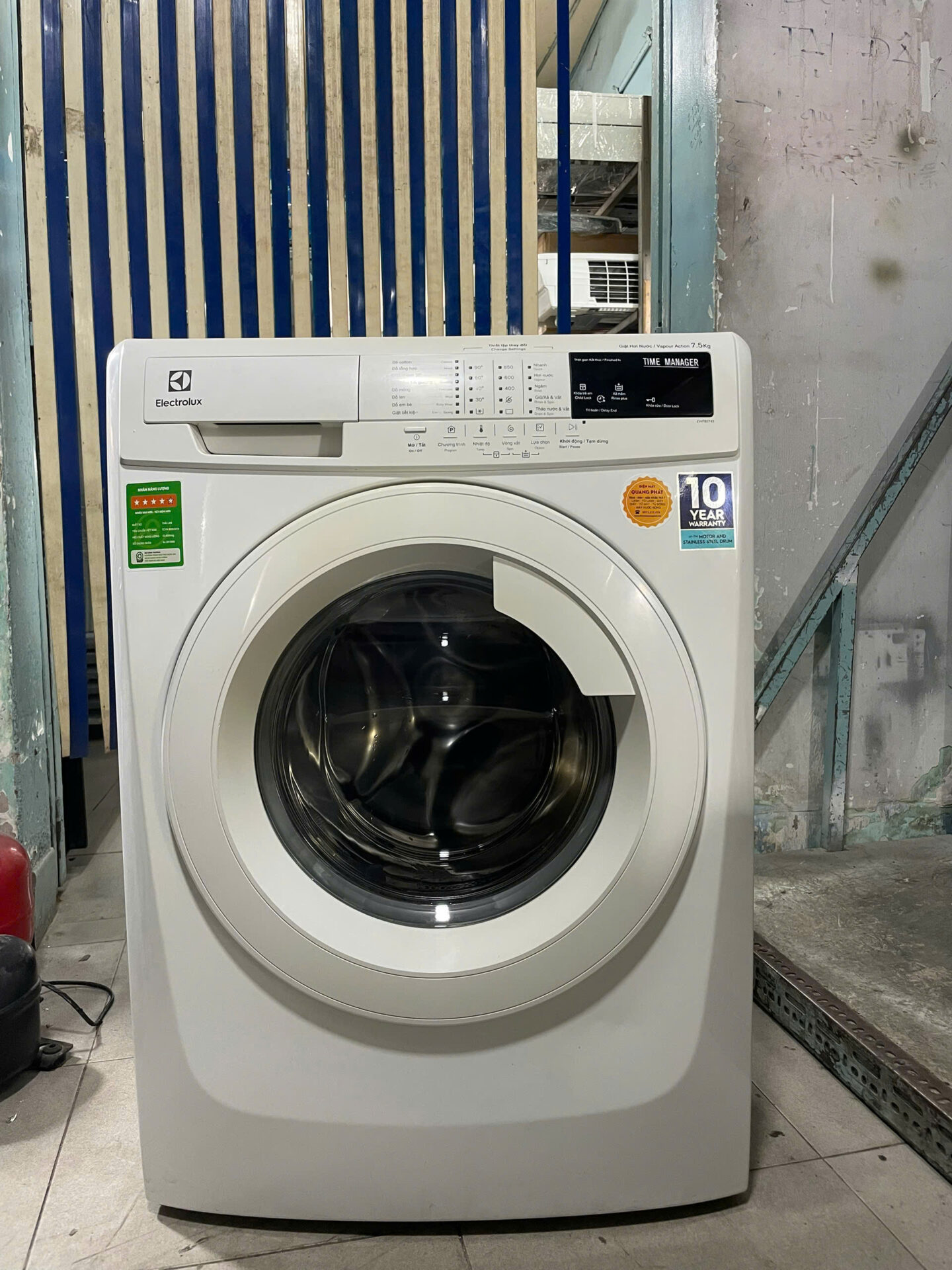 Thanh lý Máy giặt Electrolux 7.5kg ThaiLan bền bỉ - Free Ship