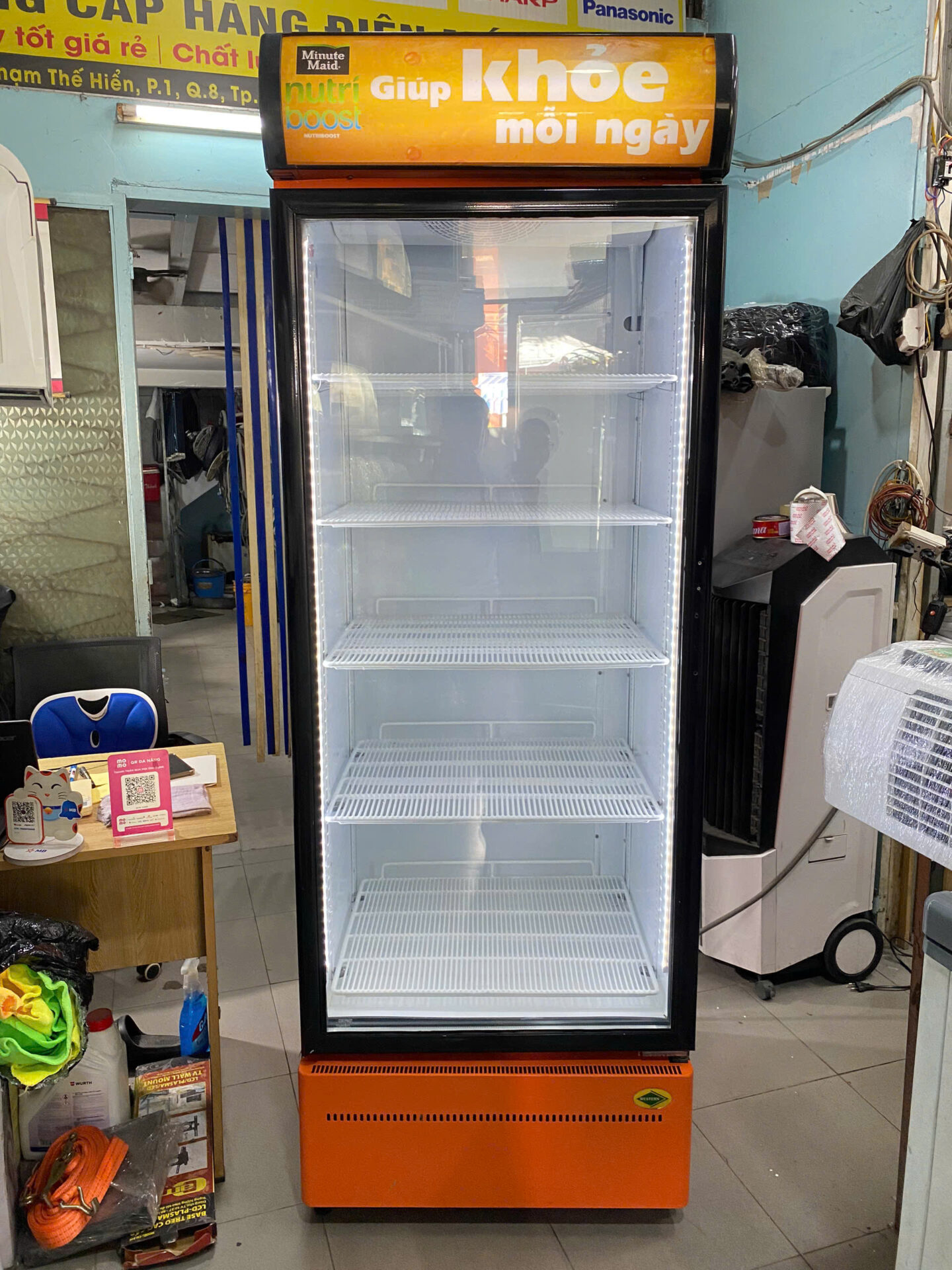 Tủ mát Coca 700 lít Hàng Thái Zin đẹp - Free Ship