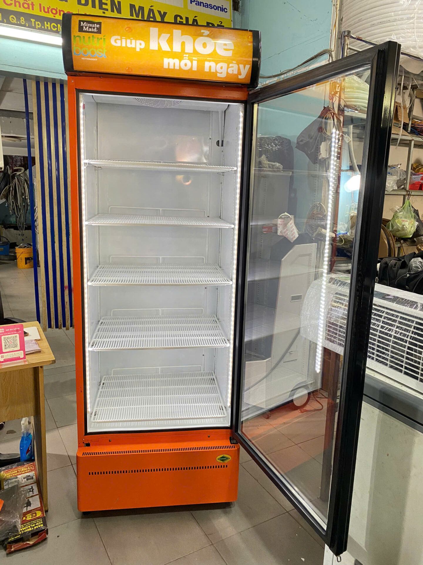 Tủ mát Coca 700 lít Hàng Thái Zin đẹp - Free Ship - Hình ảnh 3
