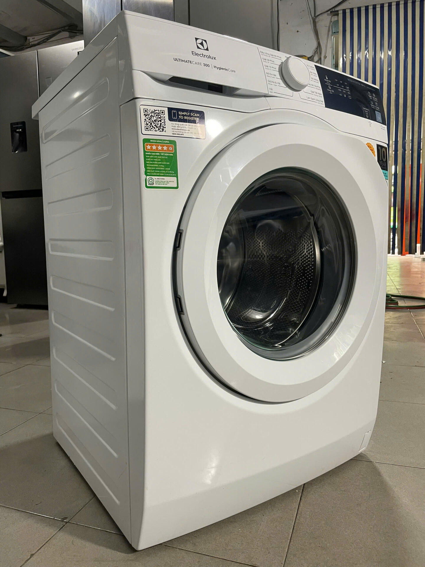 Máy giặt Electrolux 10kg Inverter - Free Ship - BH 12th - Hình ảnh 4
