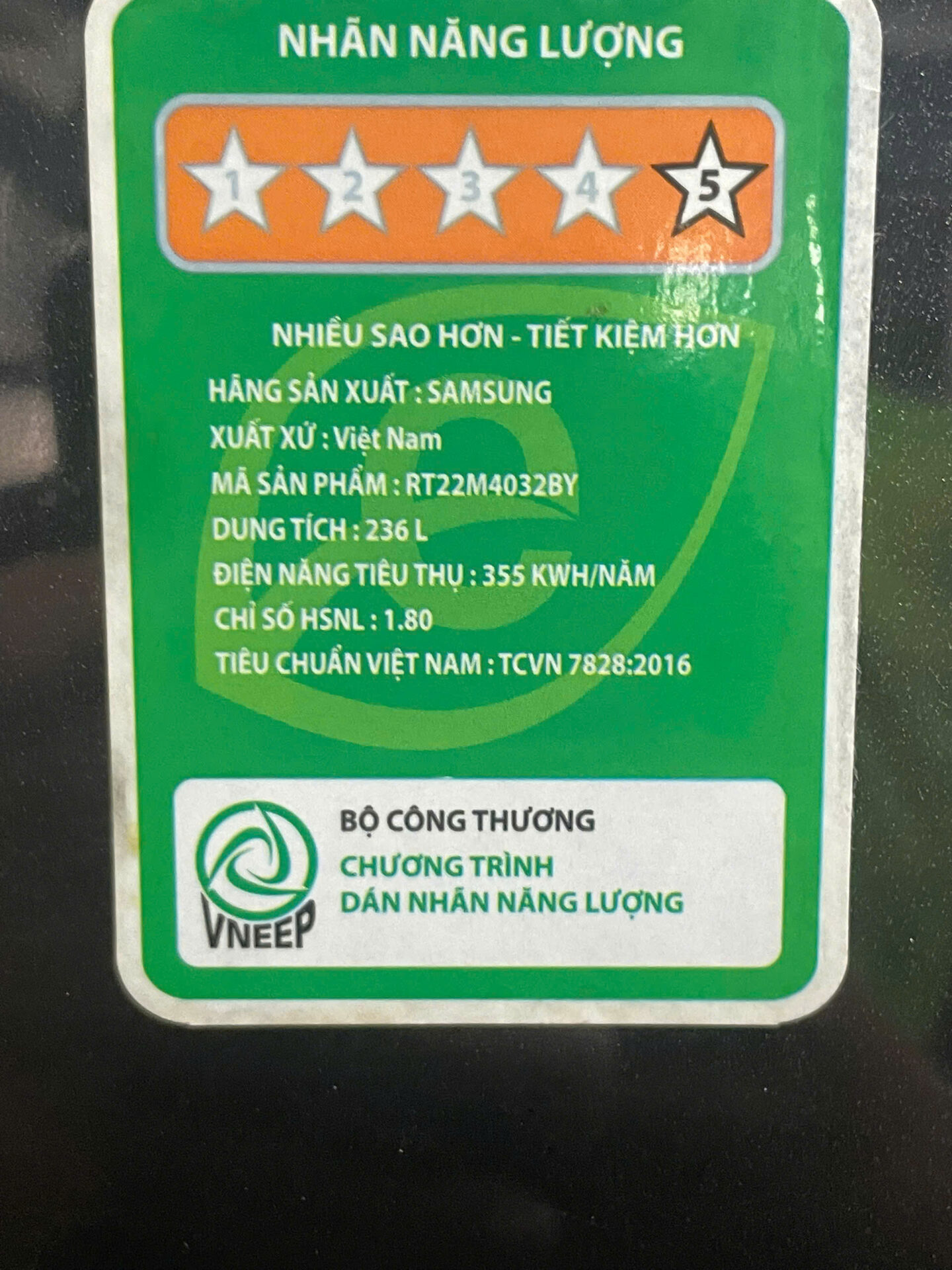 Thanh Lý Tủ lạnh Samsung 236L Inverter - Free Ship - Hình ảnh 6